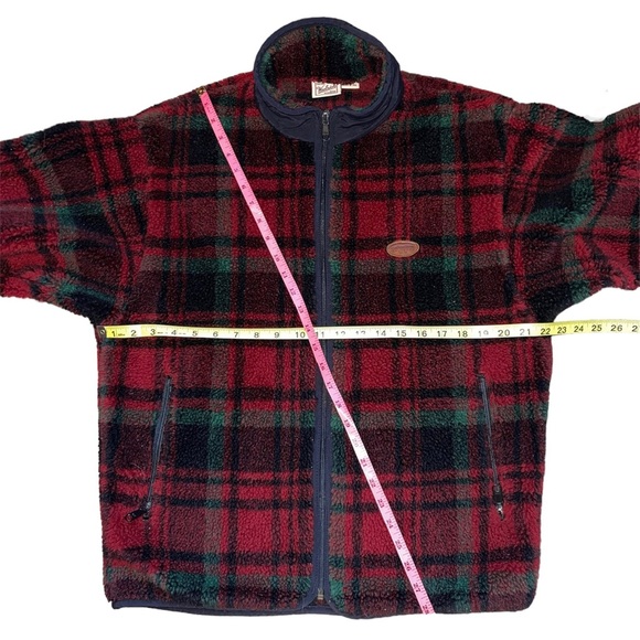 Vintage Woolrich Fleece Full Zip Jacket Made in USA Size M - Picture 2 of 5